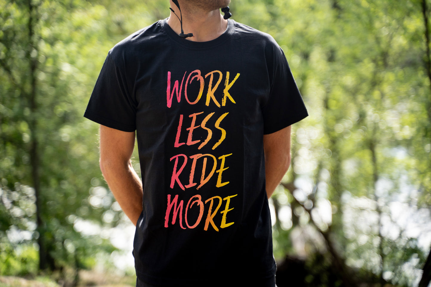 Work Less Ride More Tee
